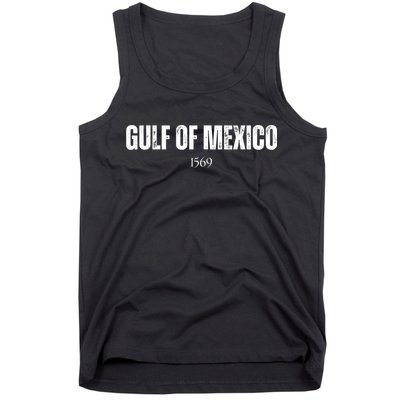 Gulf Of Mexico 1569 American Gulf Of Mexico Map Lover Tank Top