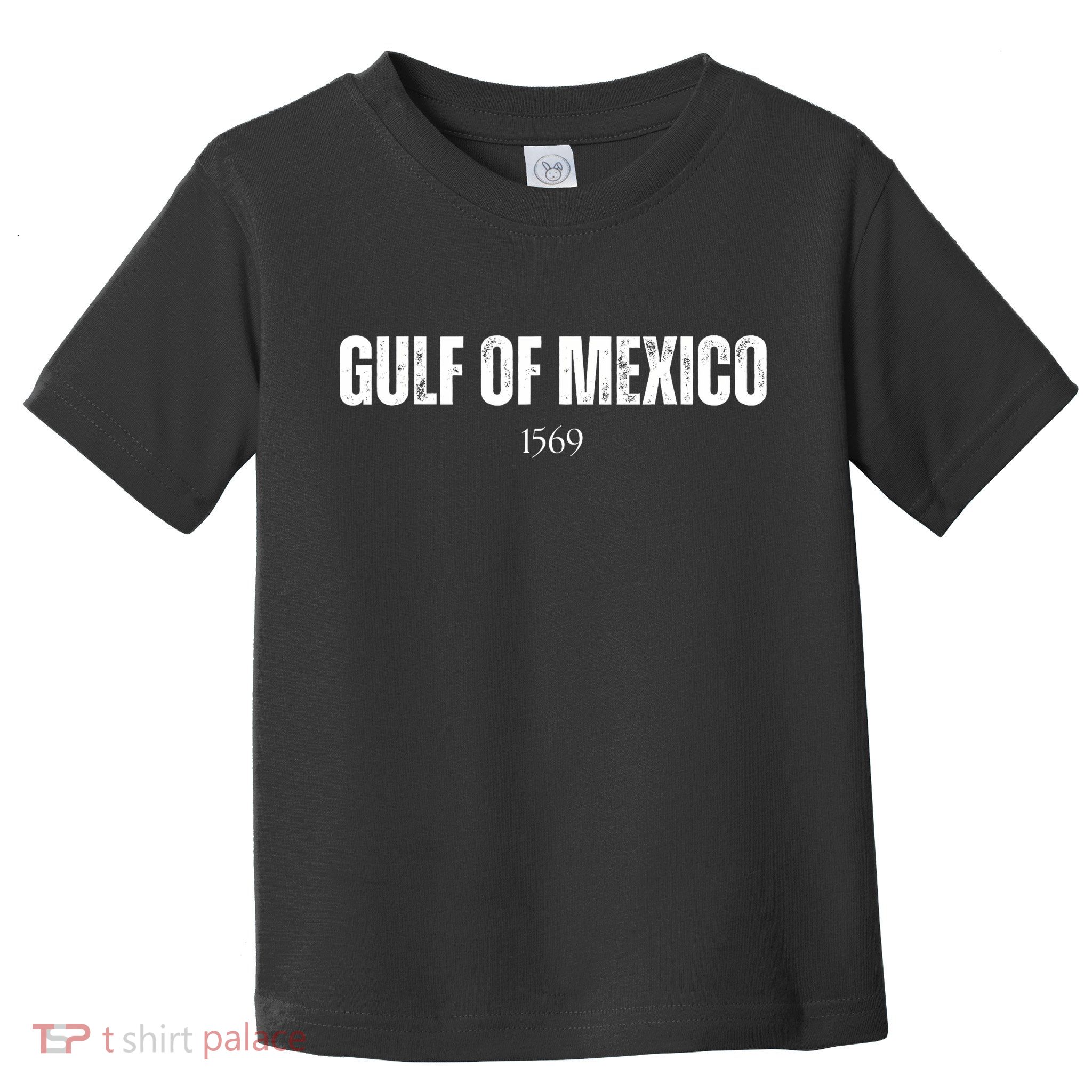 Gulf Of Mexico 1569 American Gulf Of Mexico Map Lover Toddler T-Shirt