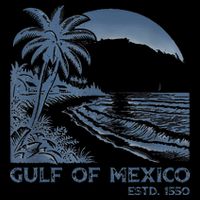 Gulf Of Mexico Est 1550 Retro Vintage Beach Mug