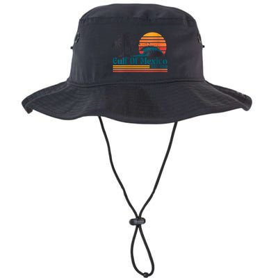 Gulf Of Mexico Est 1550 Retro Vintage Beach Gulf Of Mexico Bucket Hat