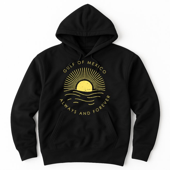 Gulf Of Mexico Always & Forever Vintage Sunset Hoodie