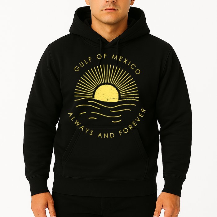 Gulf Of Mexico Always & Forever Vintage Sunset Hoodie