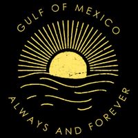 Gulf Of Mexico Always & Forever Vintage Sunset Hoodie