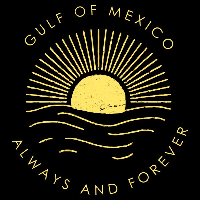Gulf Of Mexico Always & Forever Vintage Sunset Hoodie