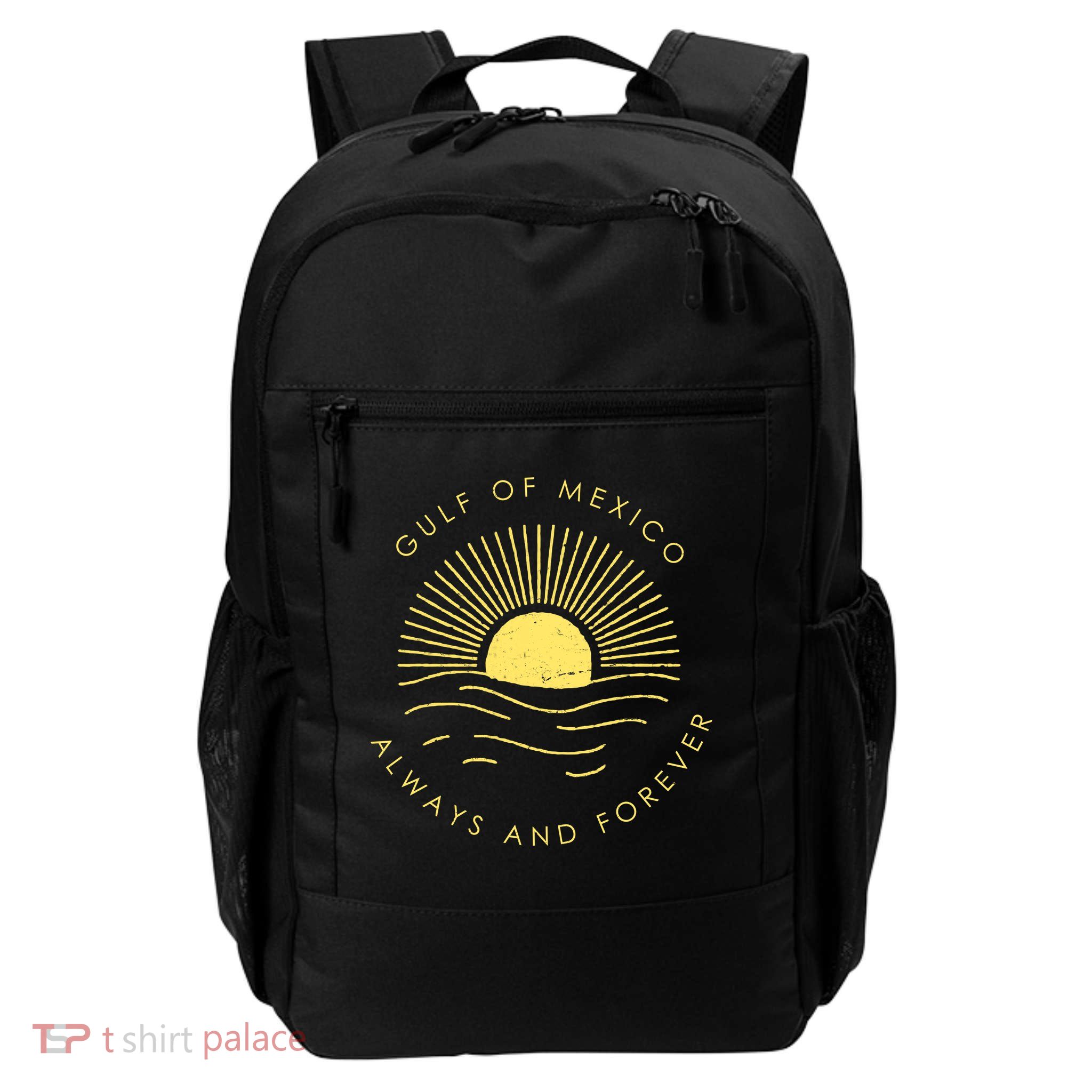 Gulf Of Mexico Always & Forever Vintage Sunset Backpack