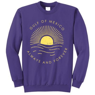 Gulf Of Mexico Always & Forever Vintage Sunset Sweatshirt