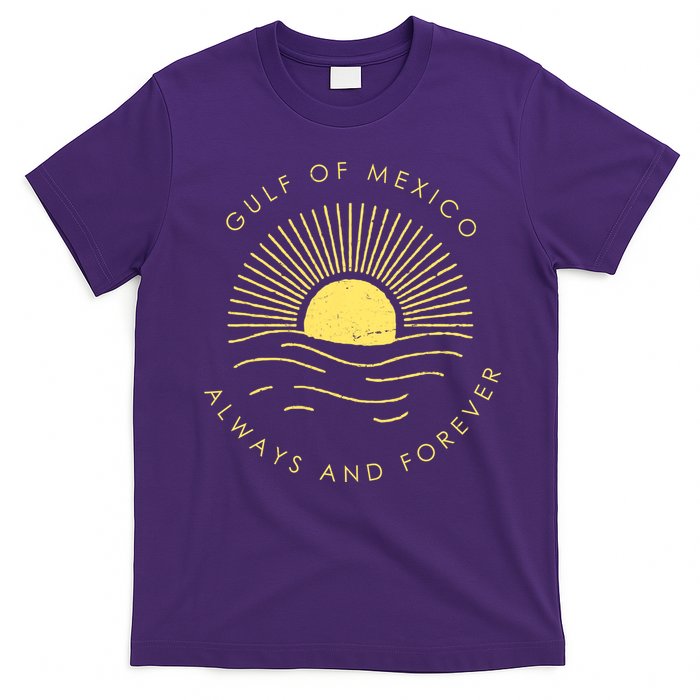 Gulf Of Mexico Always & Forever Vintage Sunset T-Shirt