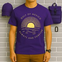 Gulf Of Mexico Always & Forever Vintage Sunset T-Shirt