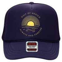 Gulf Of Mexico Always & Forever Vintage Sunset Trucker Hat