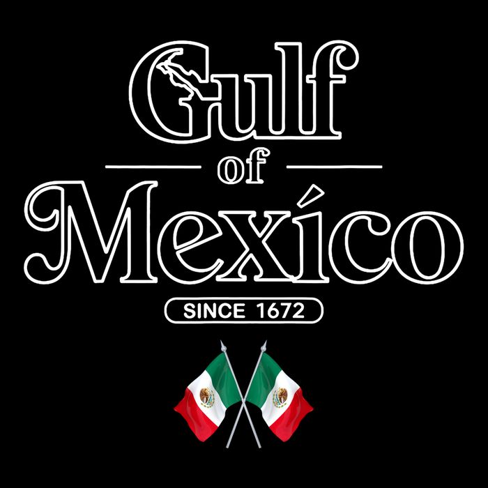 Gulf Of Mexico Since 1672 Mexican Flag Poster