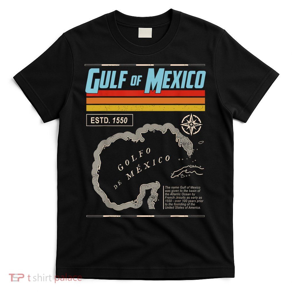 Gulf of Mexico Est 1550 Historic Map  T-Shirt