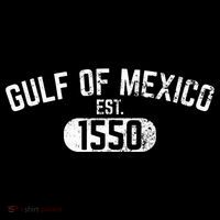 Gulf Of Mexico Est 1550 Retro Vintage Tall T-Shirt