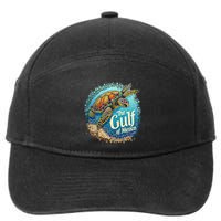 Gulf Of Mexico Turtle 7-Panel Snapback Hat