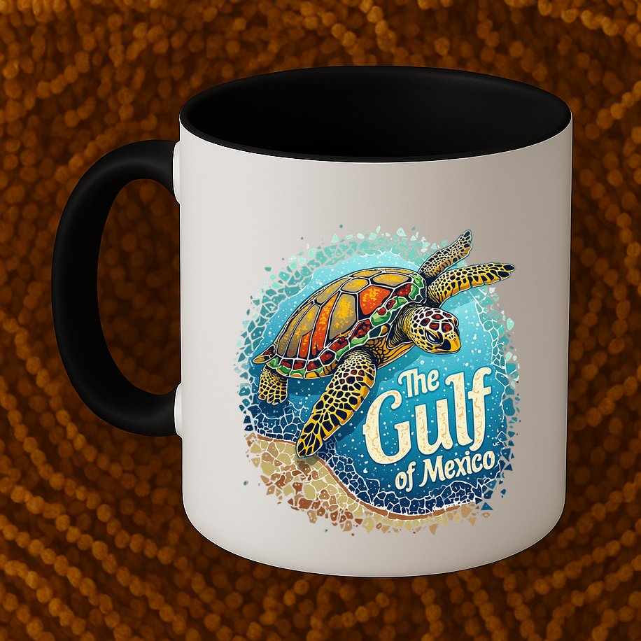 Gulf Of Mexico Turtle Mug