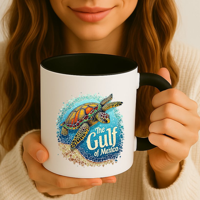Gulf Of Mexico Turtle Mug