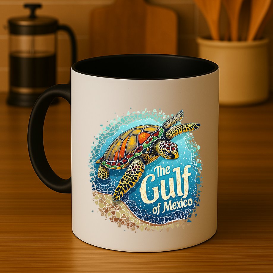 Gulf Of Mexico Turtle Mug