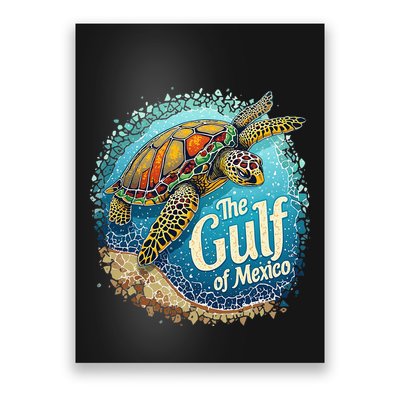 Gulf Of Mexico Turtle Poster