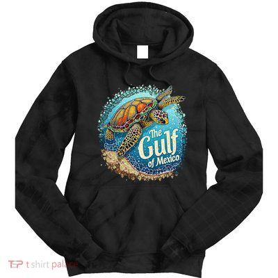 Gulf Of Mexico Turtle Tie Dye Hoodie