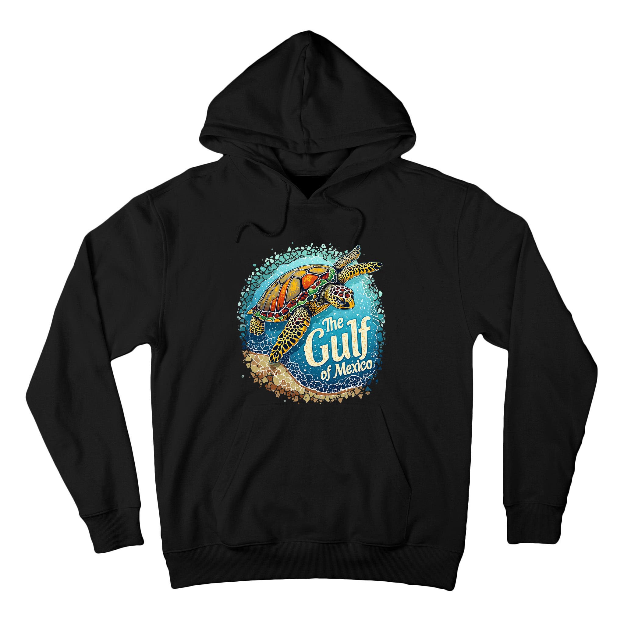 Gulf Of Mexico Turtle Tall Hoodie