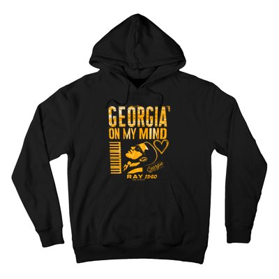 Georgia On My Mind Positive Vibes Made With Love Hoodie