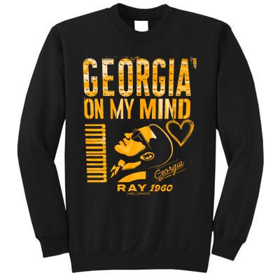 Georgia On My Mind Positive Vibes Made With Love Sweatshirt