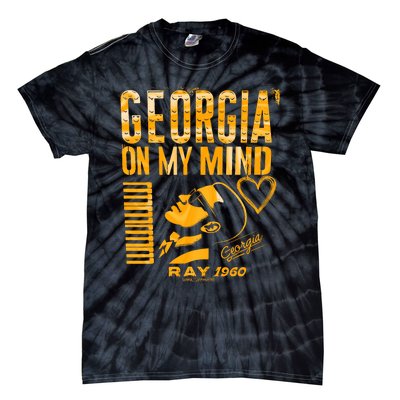 Georgia On My Mind Positive Vibes Made With Love Tie-Dye T-Shirt