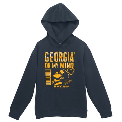 Georgia On My Mind Positive Vibes Made With Love Urban Pullover Hoodie