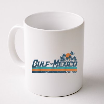 Gulf Of Mexico Est 1550 Retro Vintage Beach Mug