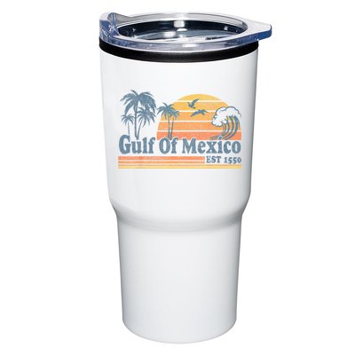 Gulf Of Mexico Est 1550 Retro Vintage Beach Gulf Of Mexico Tumbler