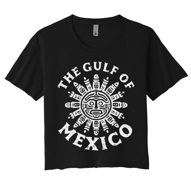 Gulf Of Mexico Mexican Gulfo De Mexican Crop Top