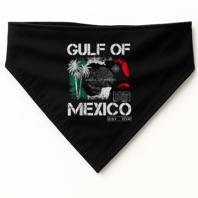 Gulf Of Mexico 1550 Forever Retro Vintage Beach Women .Png USA-Made Doggie Bandana