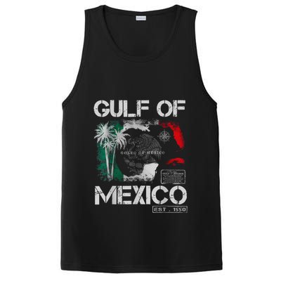 Gulf Of Mexico 1550 Forever Retro Vintage Beach Women .Png PosiCharge Competitor Tank