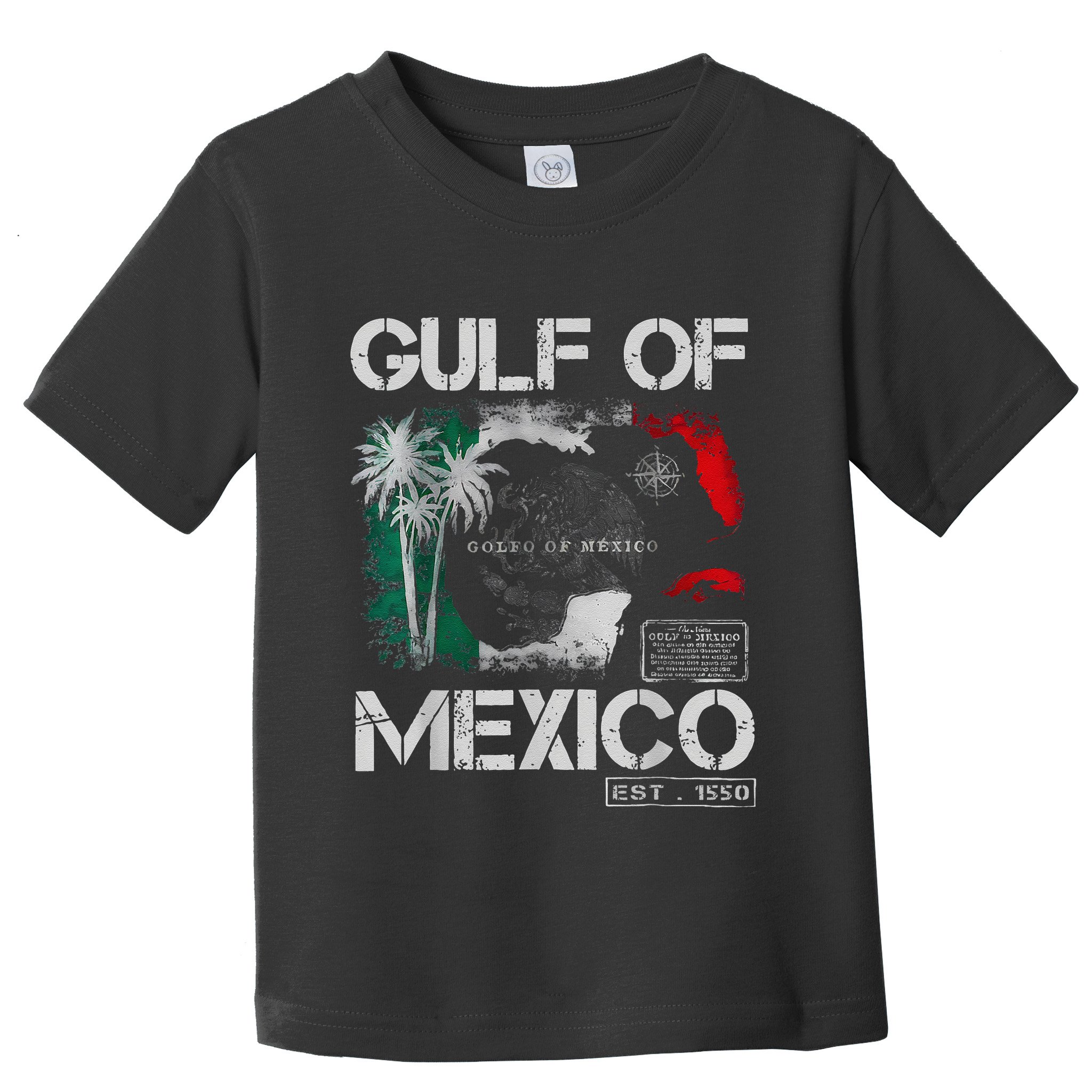 Gulf Of Mexico 1550 Forever Retro Vintage Beach Women .Png Toddler T-Shirt