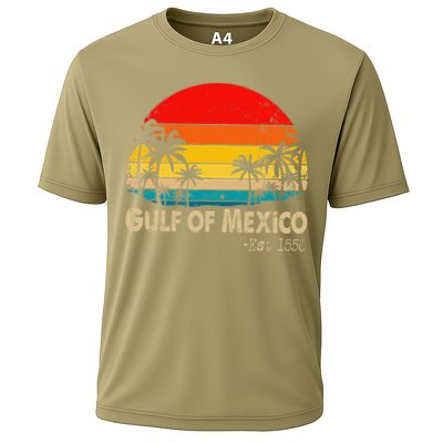 Gulf Of Mexico Est 1550 Retro Vintage Beach Performance Shirt