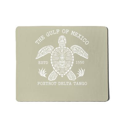 Gulf Of Mexico Turtle Foxtrots Deltas Tangos Mousepad