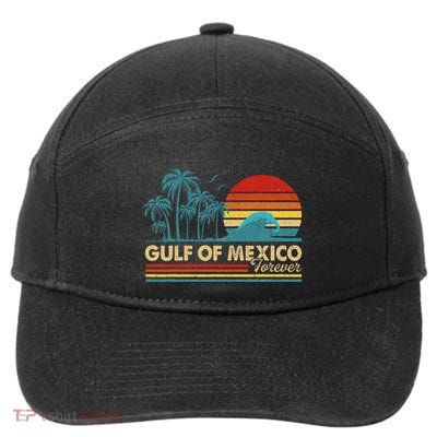 Gulf Of Mexico Forever .Png 7-Panel Snapback Hat