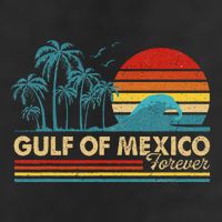 Gulf Of Mexico Forever .Png Adult Drive Performance Visor