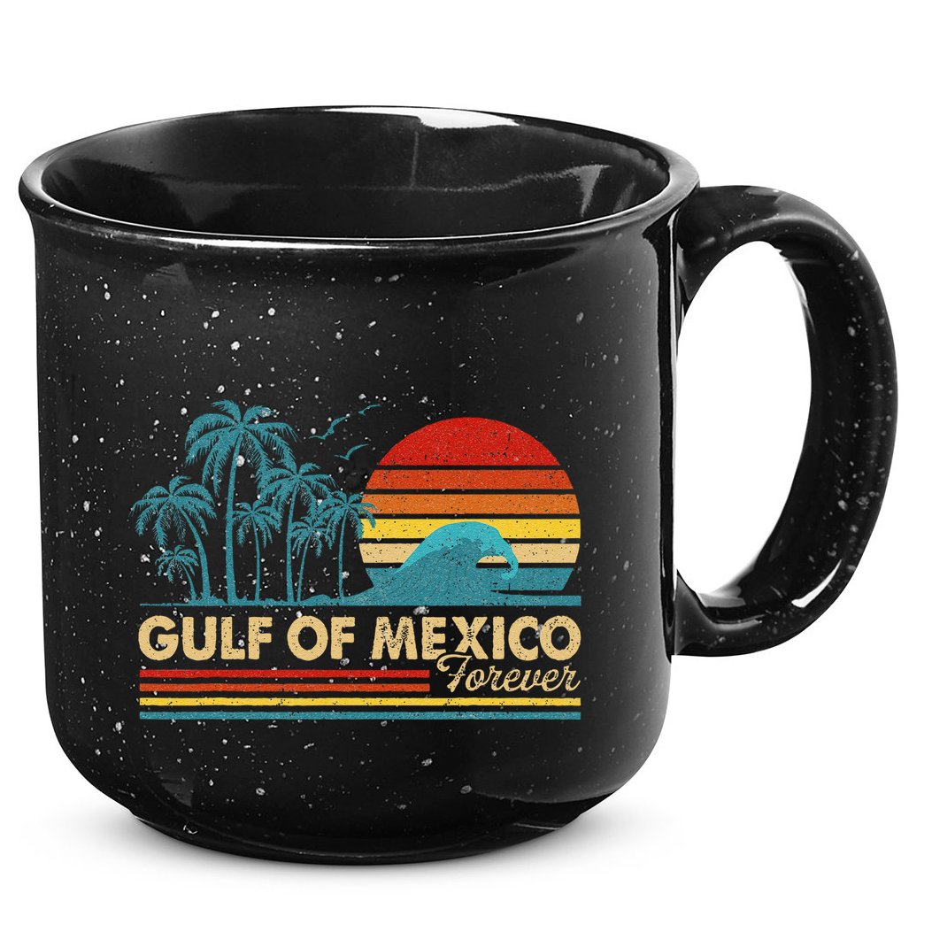 Gulf Of Mexico Forever .Png 15oz Campfire Ceramic Mug