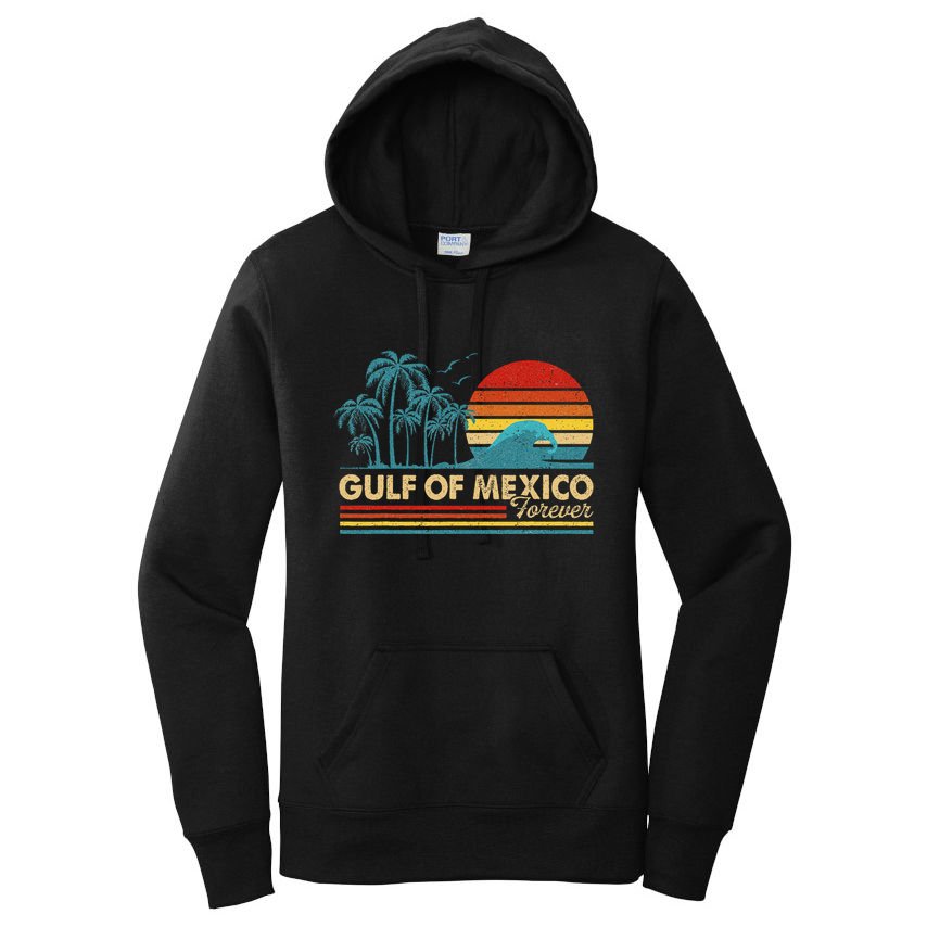 Gulf Of Mexico Forever .Png Women's Pullover Hoodie