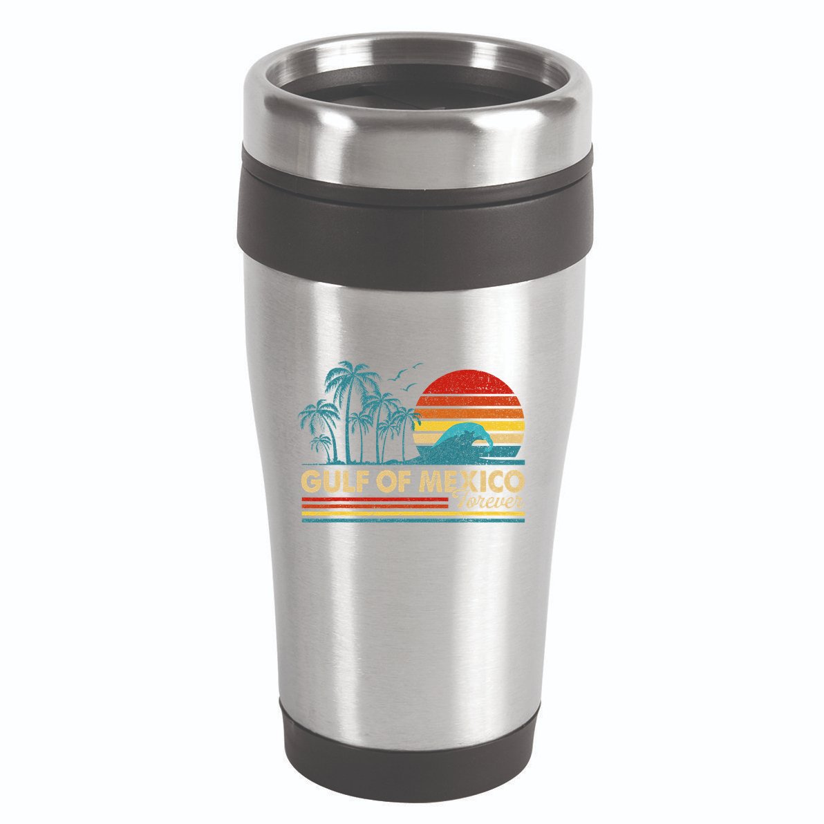 Gulf Of Mexico Forever .Png 16oz Travel Tumbler