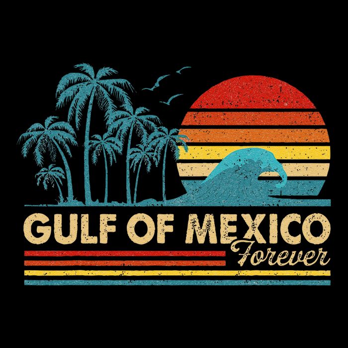Gulf Of Mexico Forever .Png Toddler Hoodie