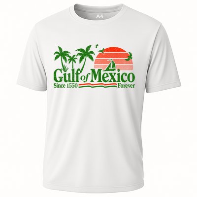 Gulf Of Mexico Mexican Flag Performance Shirt