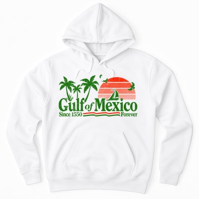 Gulf Of Mexico Mexican Flag Hoodie