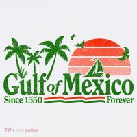 Gulf Of Mexico Mexican Flag Premium T-Shirt