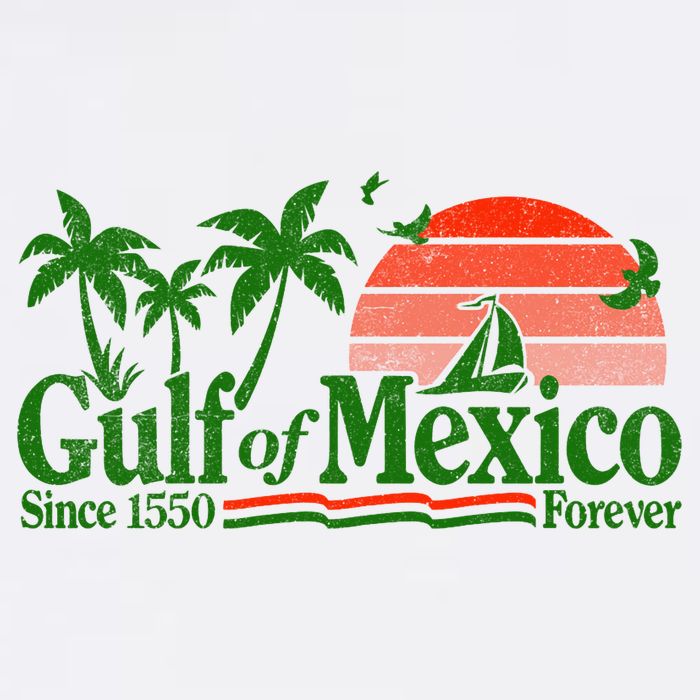 Gulf Of Mexico Mexican Flag Hat