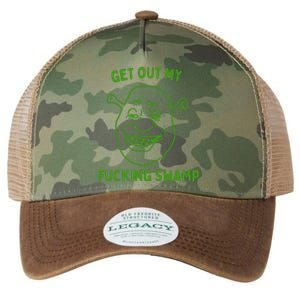 Get Out My Fucking Swamp Legacy Tie Dye Trucker Hat