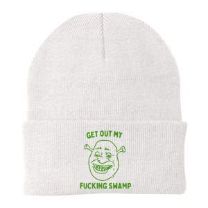 Get Out My Fucking Swamp Knit Cap Winter Beanie