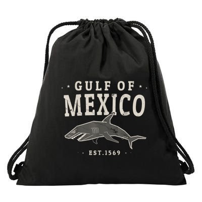 Gulf Of Mexico 1569 Drawstring Bag