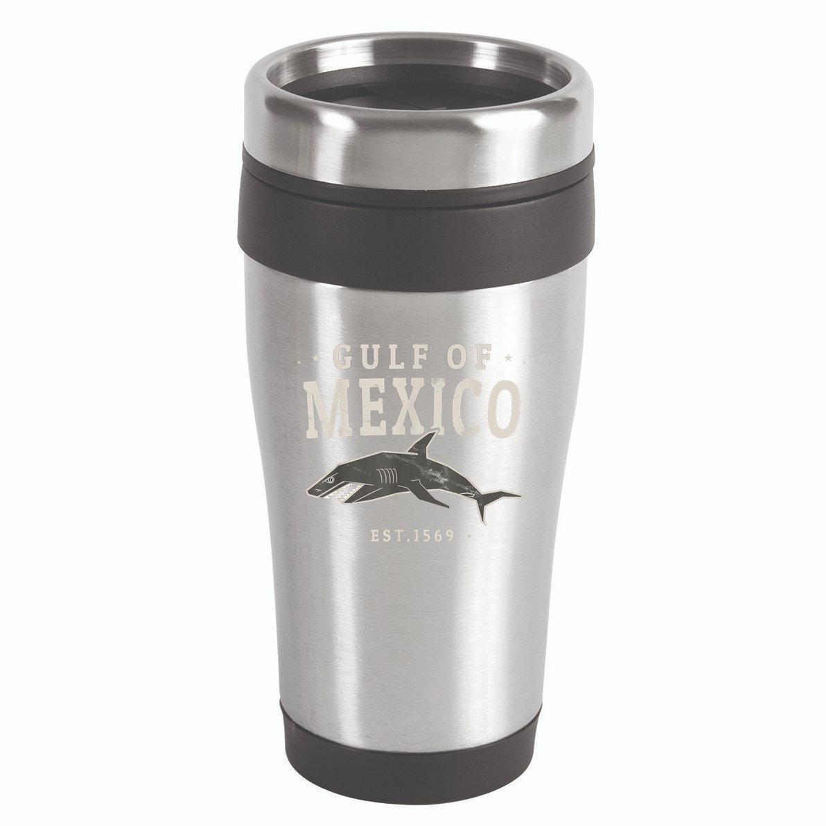 Gulf Of Mexico 1569 16oz Travel Tumbler