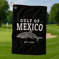 Gulf Of Mexico 1569 Golf Towel